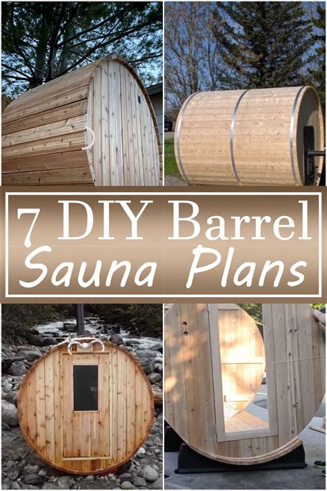 7 DIY Barrel Sauna Plans - DIY Crafts