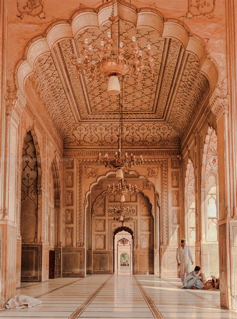 Inside Badshahi Mosque