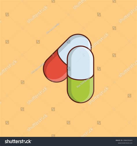 Drugs Vector Illustration On Transparent Background Stock Vector ...