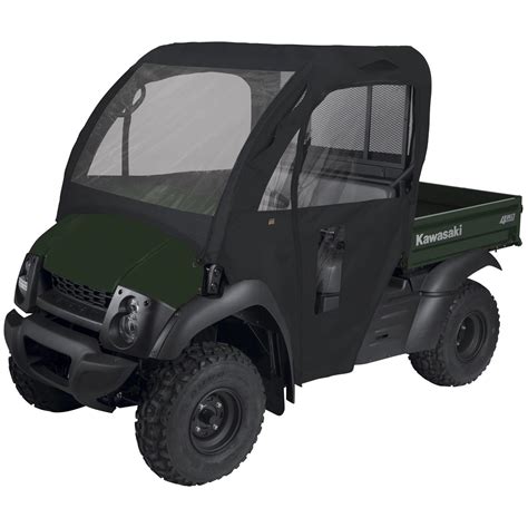 Quad Gear UTV Cab Enclosure, Kawasaki Mule 600 Series - 647995, Cabs & Windshields at Sportsman ...