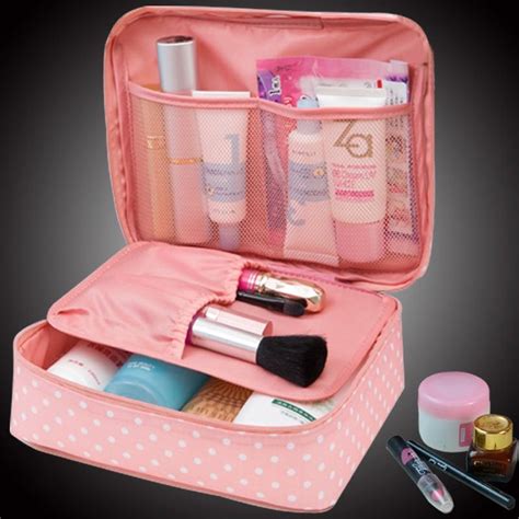 Makeup Organizer Travel Wash Pouch Cosmetic Bag Beauty Case Toiletry ...