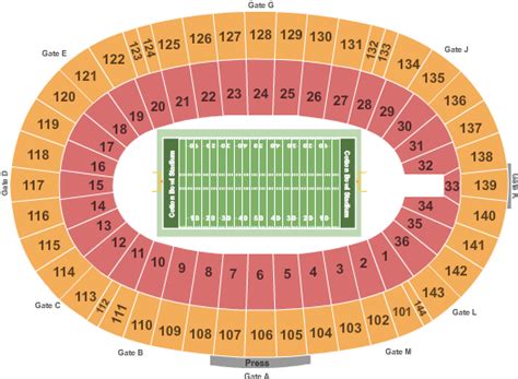 Cotton Bowl Stadium Seating Chart | CloseSeats.com