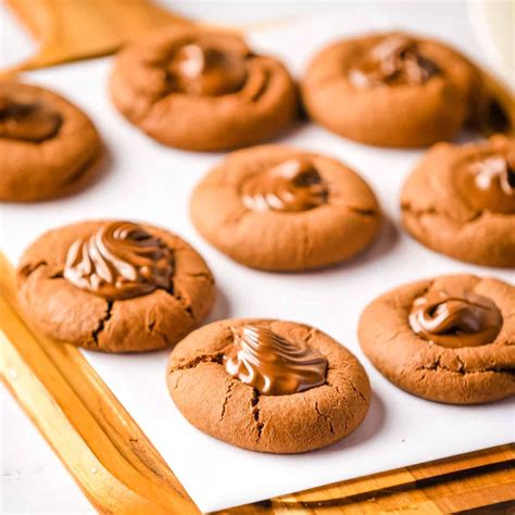 3 Ingredient Nutella Cookies - Urban Farmie