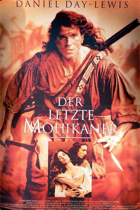 The Last Mohican Movie Poster A1 84 x 60 cm Folded : Amazon.de: Home ...