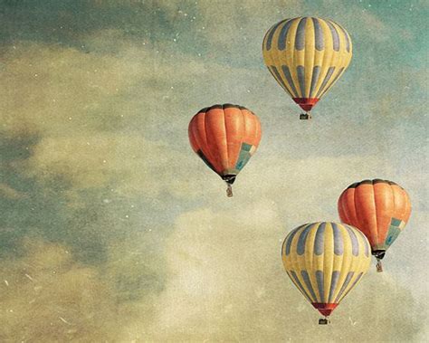SPRING SALE Free Shipping Large wall art 24x30 by thelastsparrow, $127.00 | Hot air balloons art ...