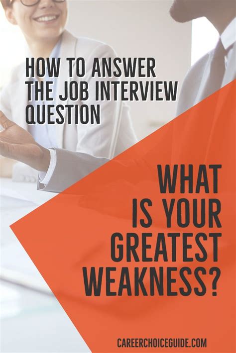 What are your greatest weaknesses? How to prepare winning answer to this tough job interview ...