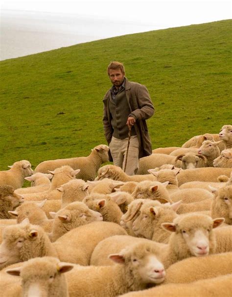 Matthias Schoenaerts as Farmer Oak in "Far from the Madding Crowd" (2015) | Madding crowd ...