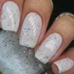 KBShimmer Spring Theory White Crelly Glitter Nail Polish