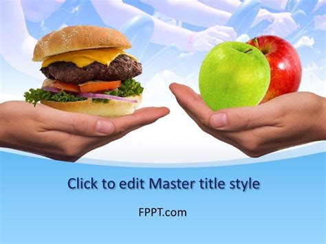 Nutrition PowerPoint Template | Powerpoint templates, Free ppt template ...