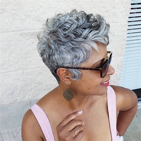 12 Grey Blonde Pixie Cut - Short Hair Color Ideas - Short Locks Hub