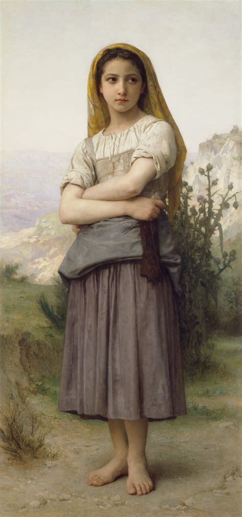 Young Girl, William-Adolphe Bouguereau | Springfield Museums