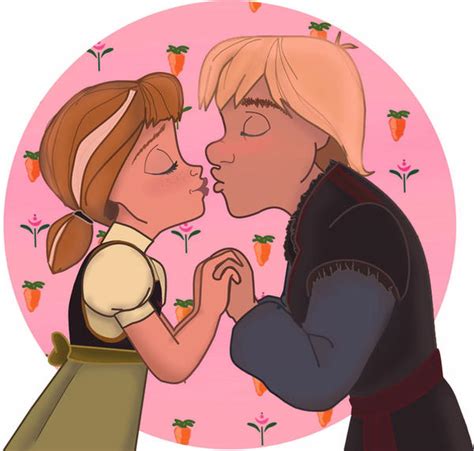 Kristoff and Anna - Kiss by yana3317 on DeviantArt