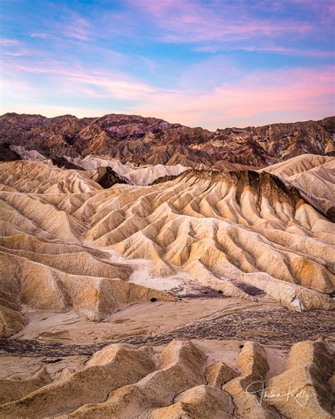 Zabriskie Point Sunset | Death Valley, California | THELMA KELLY ...