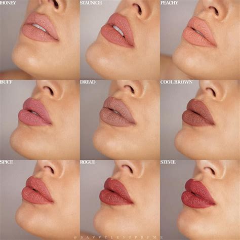 Anastasia Beverly Hills on Instagram: “👄 Tones @savvylesupreme 💄ABH Matte Lipsticks 💄# ...