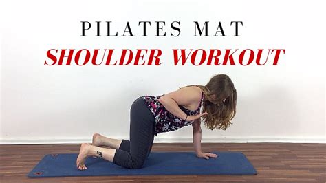 Pilates mat exercises | upper body workout - YouTube