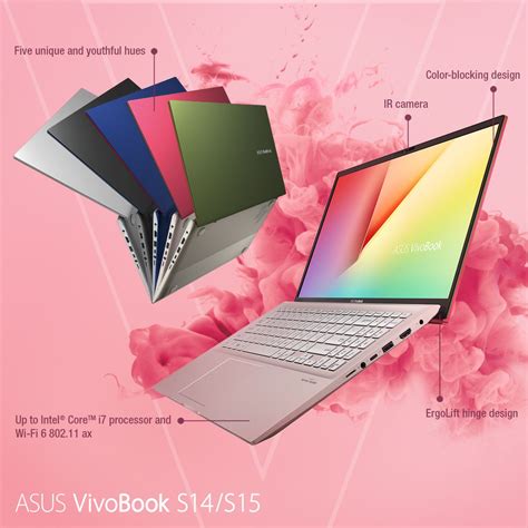 VivoBook S14/S15 - Colors that inspire | Asus, Graphic card, Asus laptop