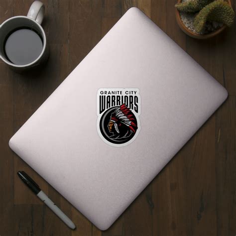 Granite City Warriors Logo CLEAN version - Granite City - Sticker ...