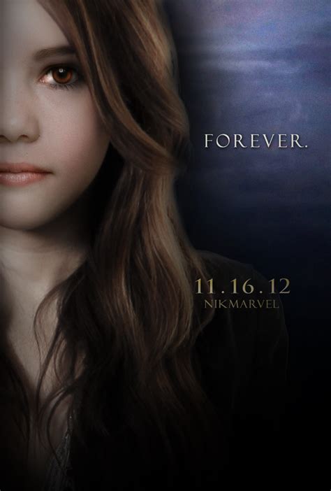 Breaking Dawn. Part 2. Poster. Renesmee teenager. by Nikmarvel on ...