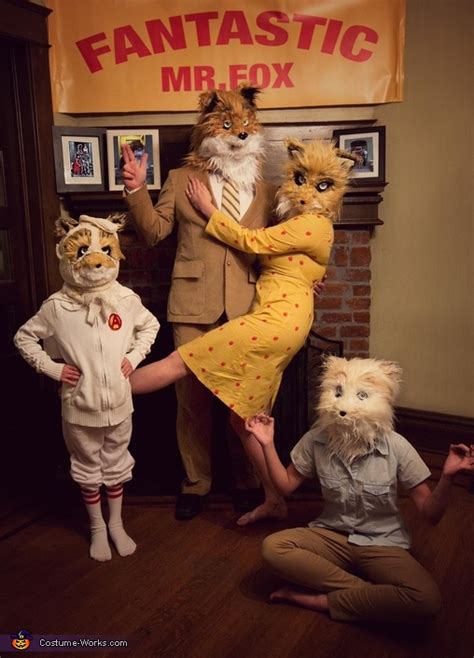 Fantastic Mr Fox Family Costume | Original DIY Costumes