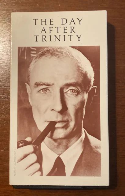 DAY AFTER TRINITY Robert Oppenheimer and The Atomic Bomb VHS OOP Rare $85.00 - PicClick