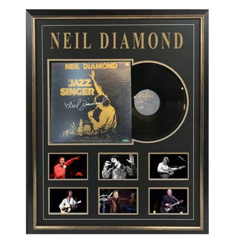 Music - Neil Diamond - The Jazz Singer Signed & Framed Album Cover #28585 | Taylormade ...