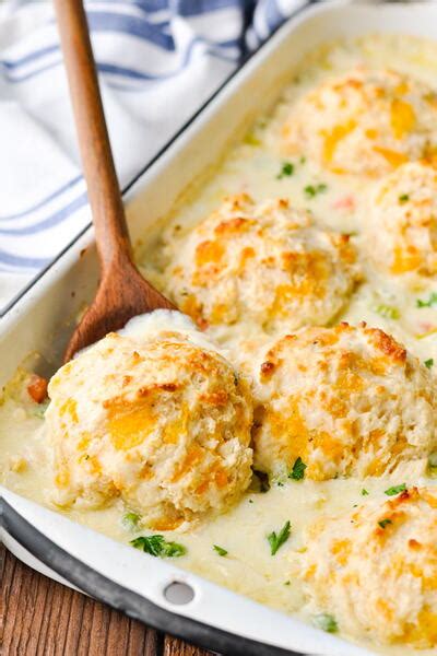 Country Chicken And Biscuits | AllFreeCasseroleRecipes.com