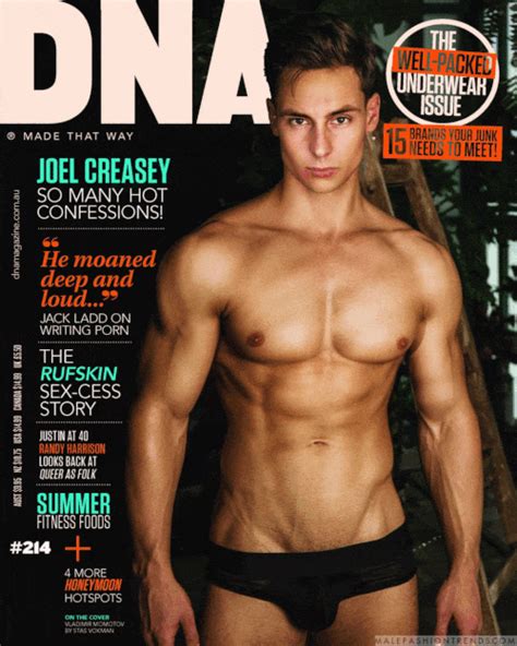 Vladimir Momotov luce perfectos looks underwear para DNA Magazine Mardi ...