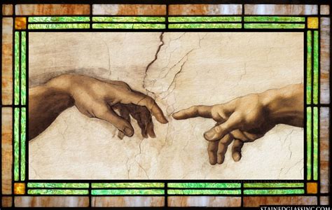 Creation of Adam Hands by Michelangelo