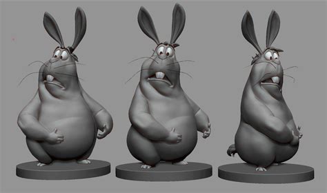 Fat Rabbit 3D print model | CGTrader