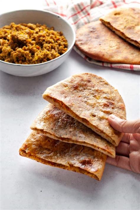 Baked Keema Naan Recipe (Easy and Delicious) | Indian Ambrosia