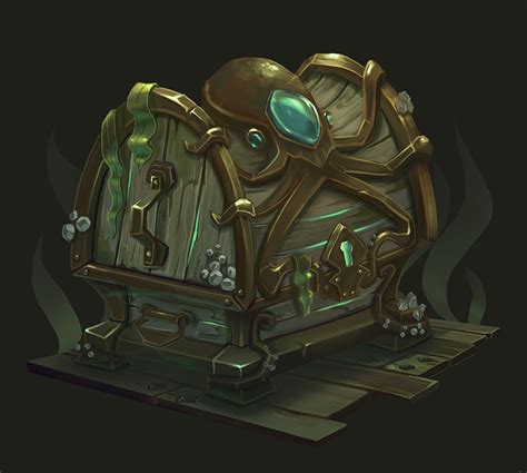 curesed treasure chest - Google Search | Game concept art, Concept art ...