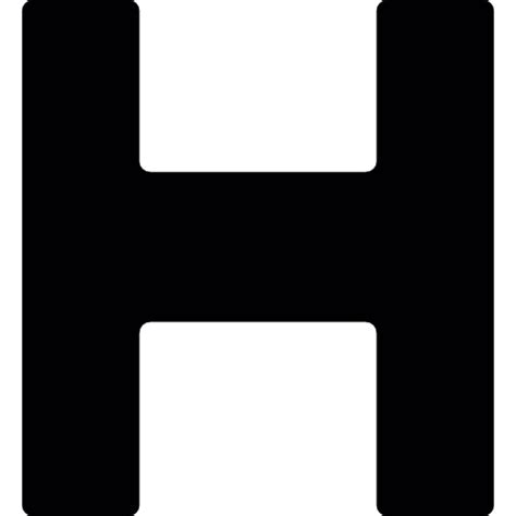 Letter H PNG transparent image download, size: 512x512px