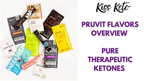 Pruvit Flavors Overview | Pure Therapeutic Ketones - YouTube