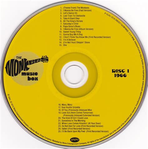 Monkees Rhino Music Box