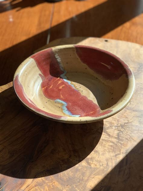 Bowl Handmade Extra Large Hand Painted Ceramic Bowl | Etsy | Food safe glazes, Ceramic bowls ...