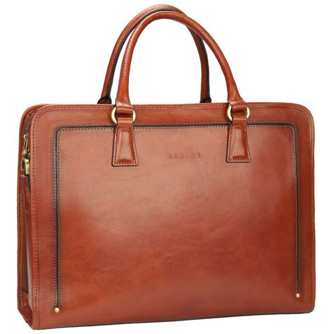 Banuce Full Grains Italian Leather Briefcase for Women Handbags 14 Laptop Business Bags Attache ...