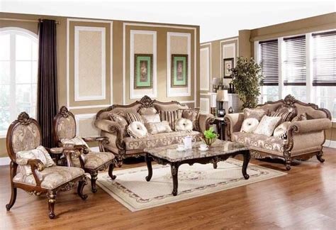 Mariano Furniture - 1428 Traditional 3 Piece Living Room Set - BM1428 ...