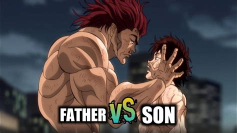 BAKI VS YUJIRO HANMA , Father - Son | Baki Hanma Season 2 , Baki ...