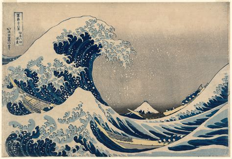 File:Katsushika Hokusai, published by Nishimuraya Yohachi (Eijudō) - Under the Wave off Kanagawa ...