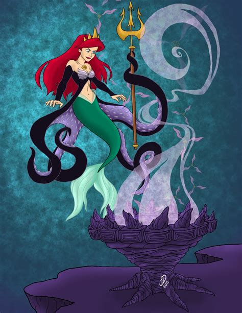 JMDunn Art and Animation: The Little Mermaid...Queen Ariel