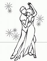Dancing Coloring Page  Home sketch template