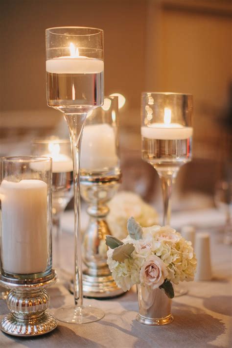 Floating Candles Centerpieces Ideas For Weddings - jenniemarieweddings