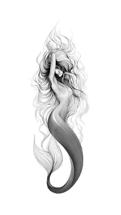 Pin by Carmen B on Mermaids | Mermaid artwork, Mermaid art, Mermaid tattoos