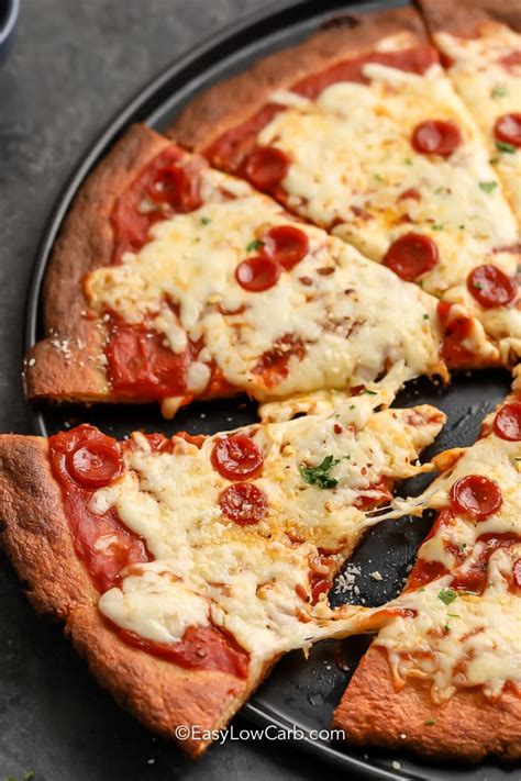 Fathead Pizza Crust (Easy, Cheesy Recipe!) - Easy Low Carb