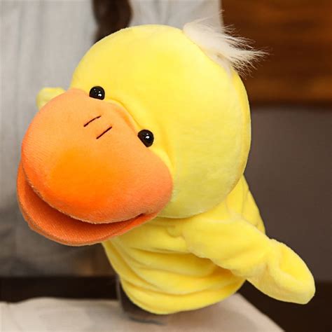 Duck Soft Plush Stuffed Hand Puppet - PlushStore.com - World of plushies