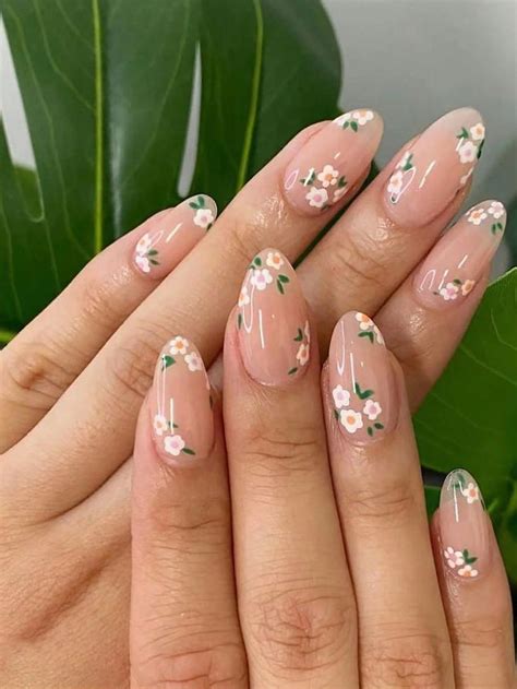 Multicolor Collar Embellished Beauty Tools Floral Nails, Pink Nails, Gel Nails, Nail Polish ...