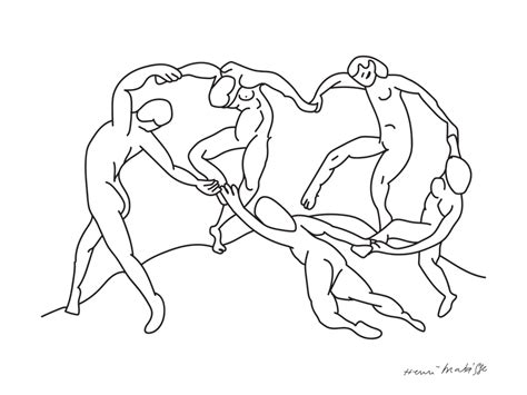 Matisse - Dance Art Print by your type - X-Small Matisse Tattoo ...