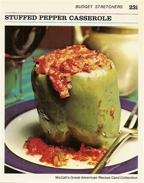 Stuffed peppers image by eleanor towers on McCalls stuffed pepper casserole recipe,budget ...