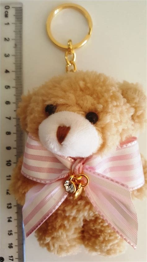 Sweet Teddy Bear Keychain, Cute Keychain, Gift, Cute Bear Gift for ...