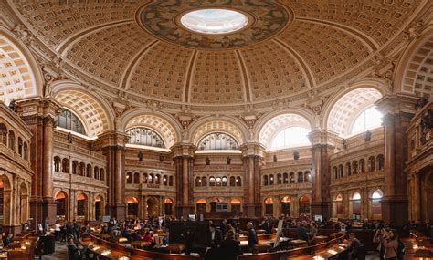 Visiting the Library of Congress in Washington DC (Photos)